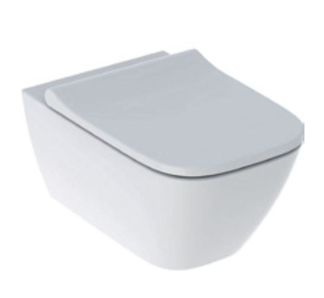 GEBERİT SMYLE SQUARE RİMFREE ASMA KLOZET SET