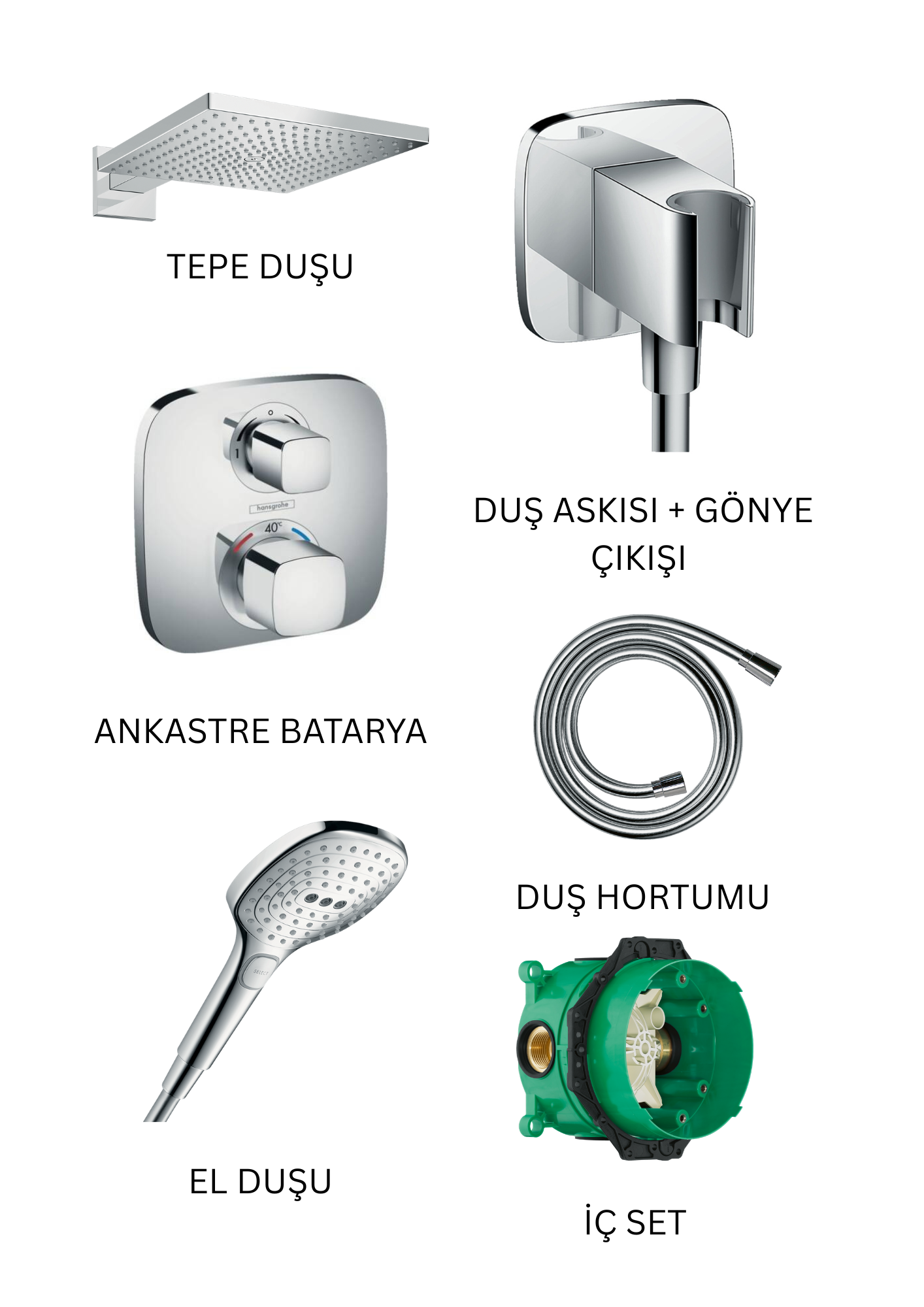 HANSGROHE BANYO SETİ