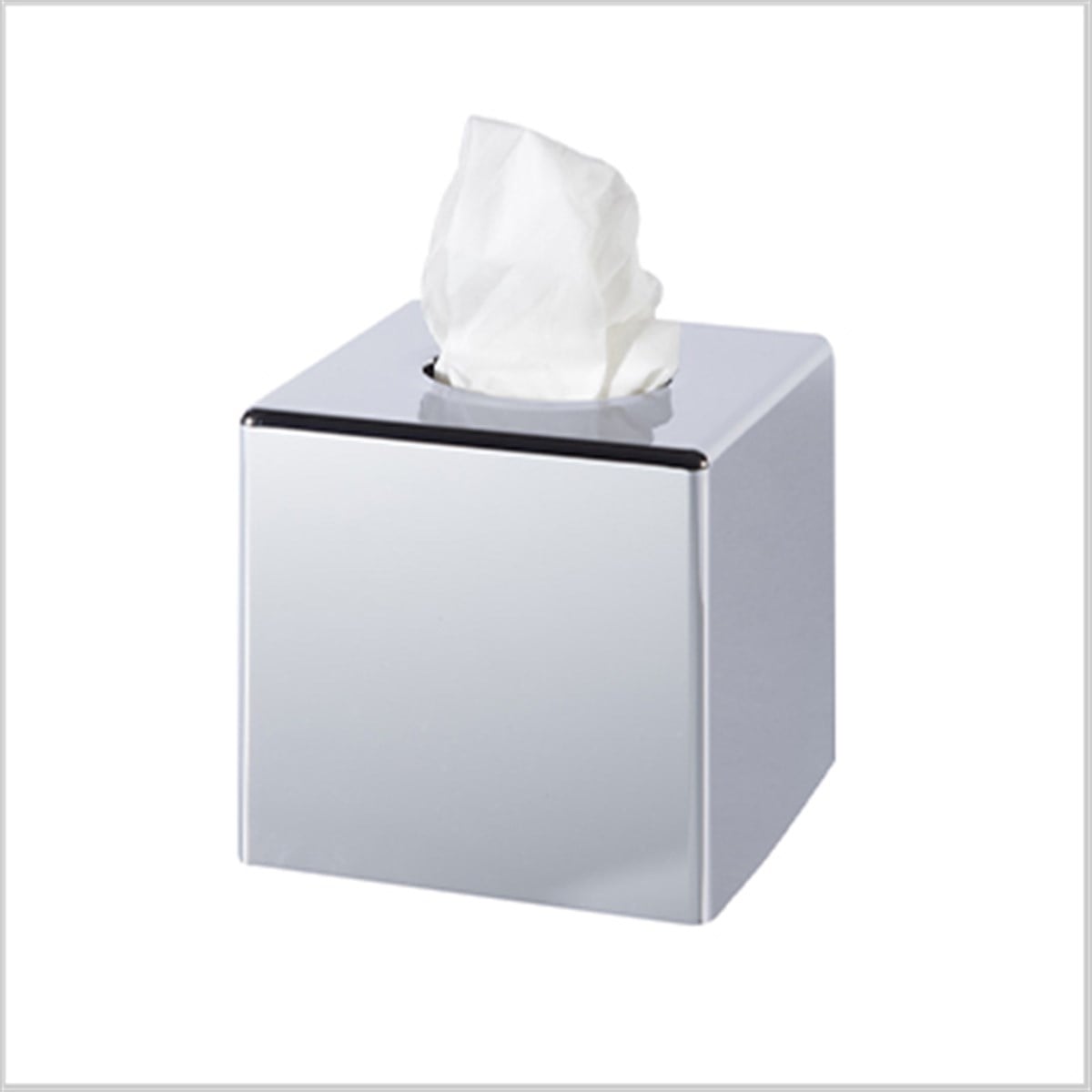 KARE KROM MENDİL KUTUSU