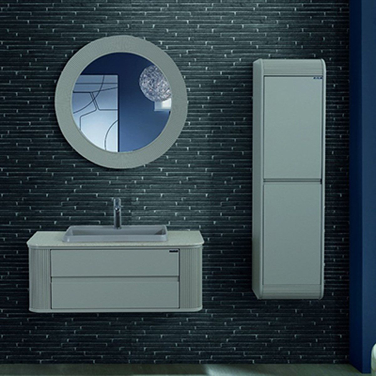 LİNE ART MAISON1000 3'LÜ SET BANYO MOBİLYALARI