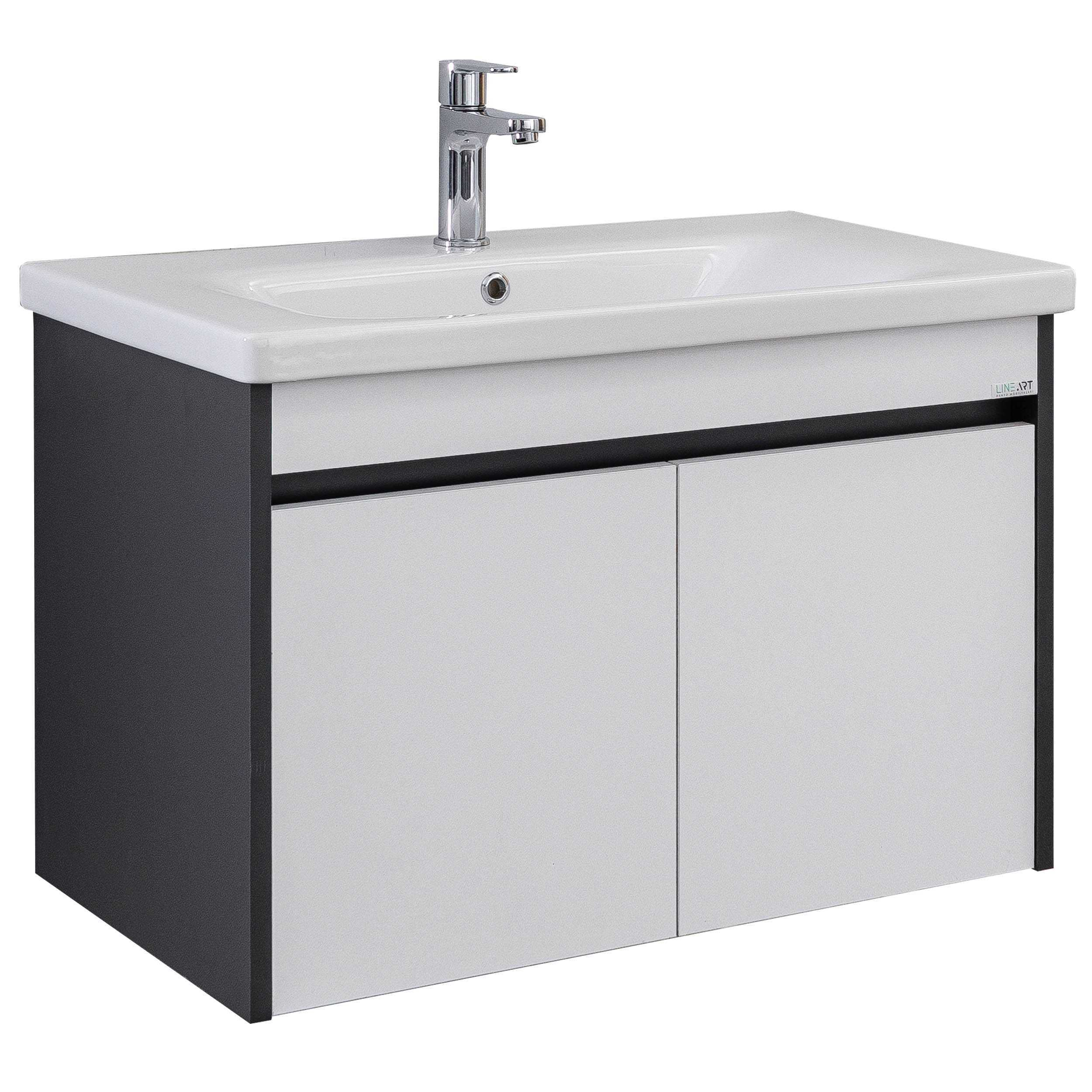 LİNE ART MARS 800 SET BANYO MOBİLYASI