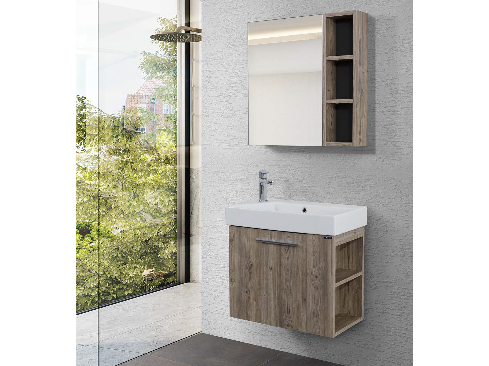 LİNE ART TREND 550 SET BANYO MOBİLYASI