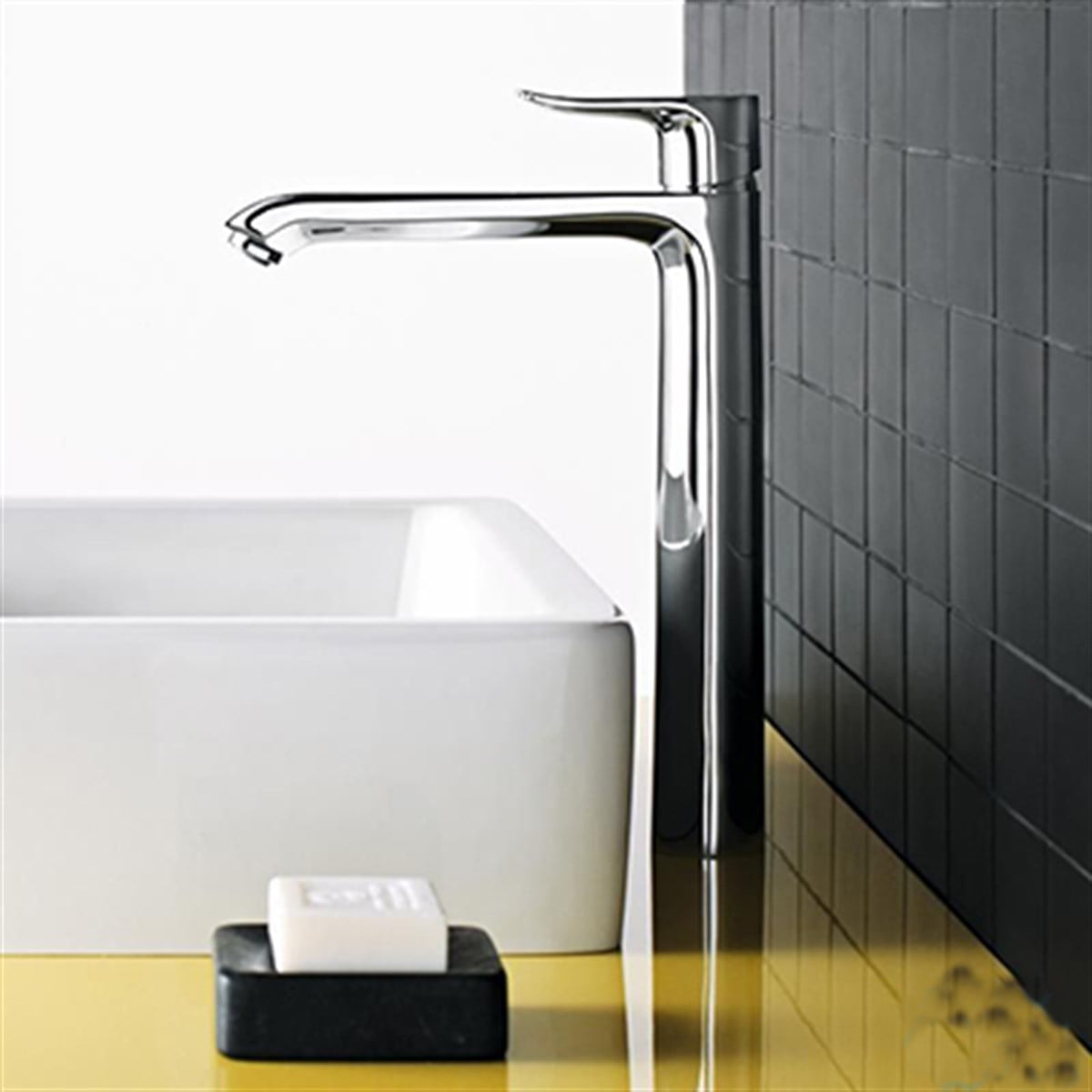 METRİS TEK KOLLU KUMANDALI LAVABO BATARYASI