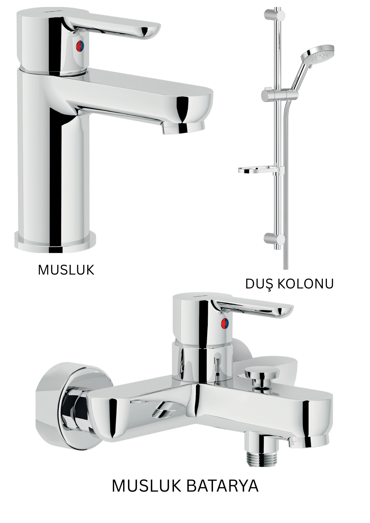NOBILI ABC - CR 3'LÜ DUŞ SETİ
