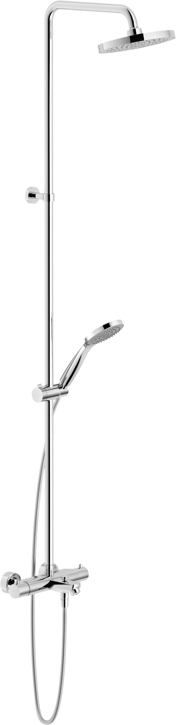 NOBILI TG85310/30CR TEPE DUŞLU TERMOSTATİK DUŞ SETİ
