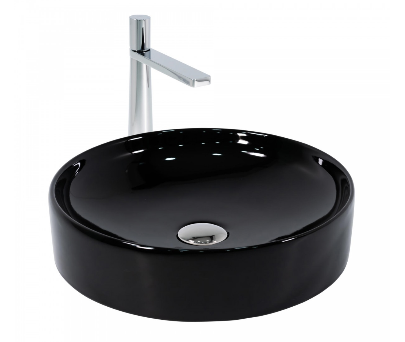 Paluci Calvin Black Çanak Lavabo