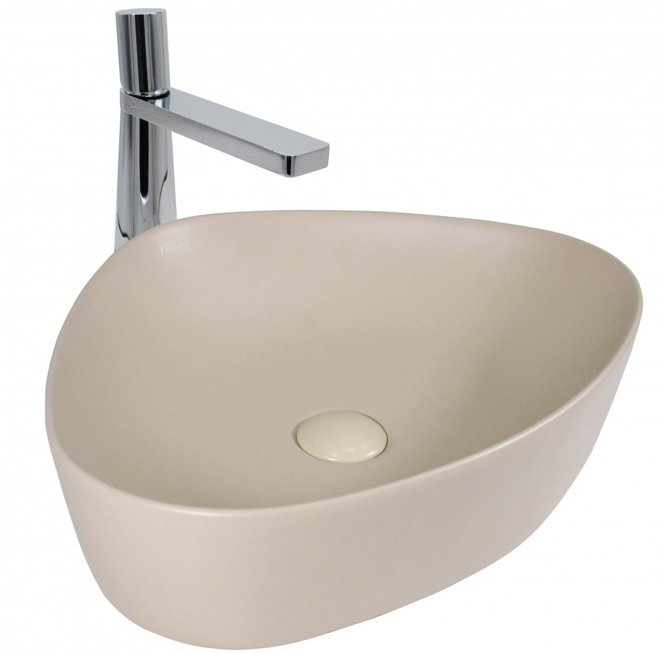 Paluci Doğa Multi Matt Light Latte Çanak Lavabo