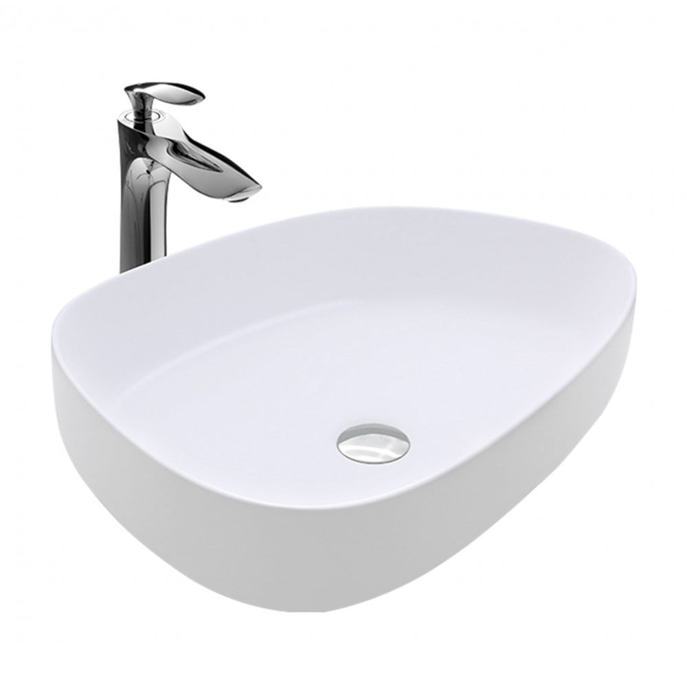 Paluci Duru Matt White Lavabo