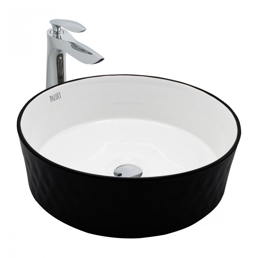 Paluci Helen White Black Lavabo