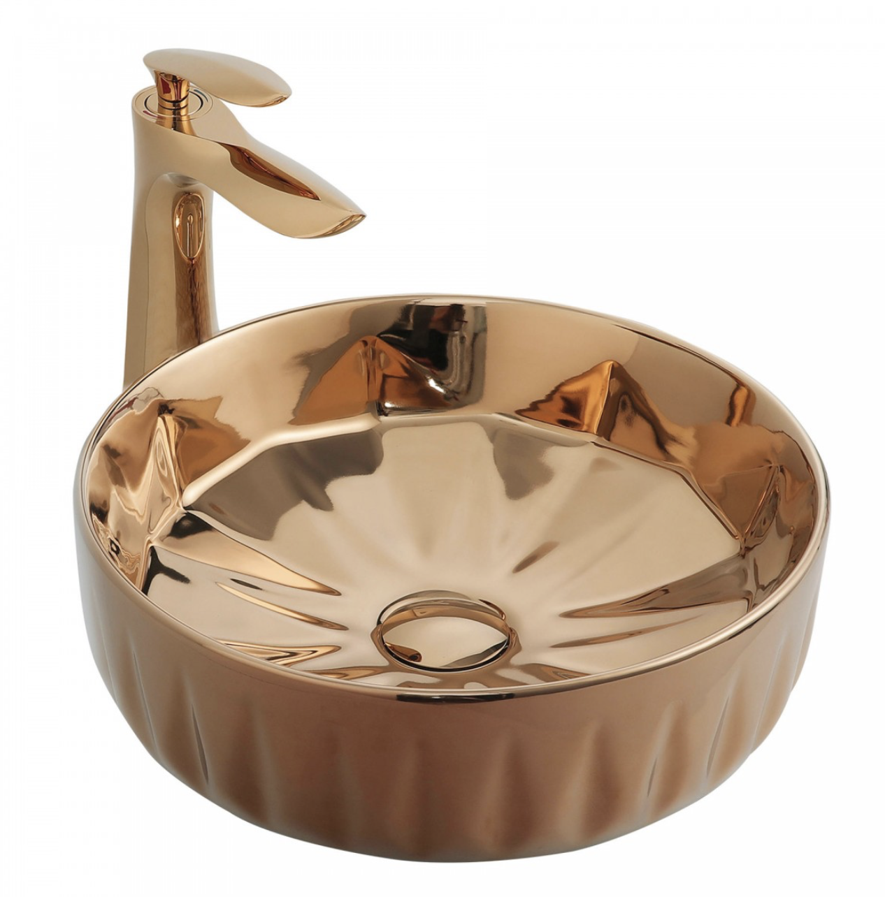 Paluci İzmir Rose Gold Lavabo