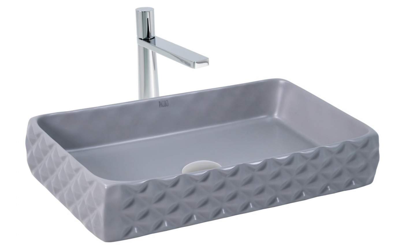 Paluci Leonardo Plus Gray Dikdörtgen Lavabo