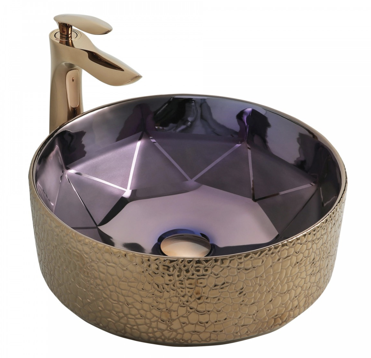 Paluci Melissa Rose Gold Lavabo