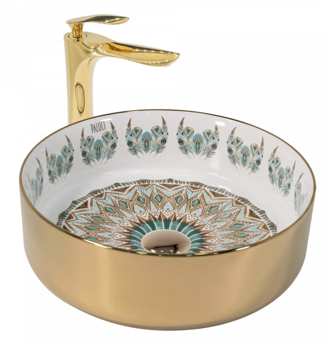 Paluci Roza White Gold Lavabo