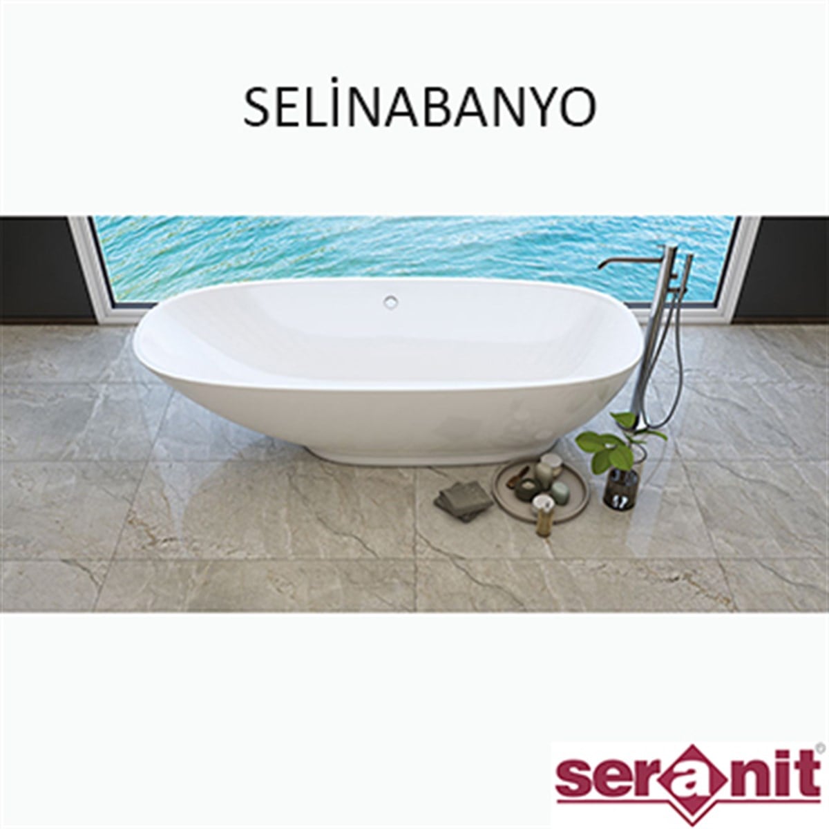 SERANİT AURA GRİ LAPPATO 60 X 120 PORSELEN KARO