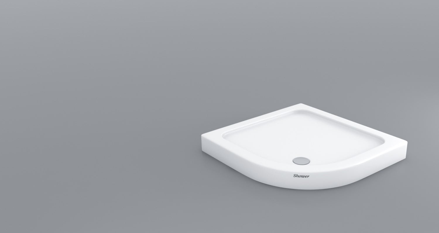 SHOWER FREY OVAL SLİMBLOK DUŞ TEKNESİ