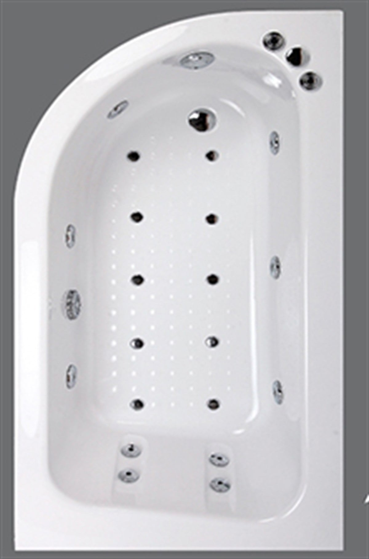 SHOWER HESTIA ASİMETRİK OTURMALI MİNİ KÜVET