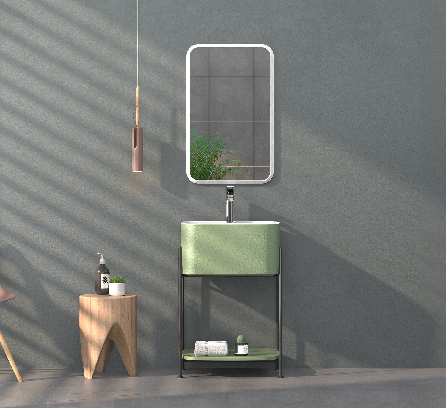 SHOWER IRON 55 ( RAFLI ) BANYO DOLAP TAKIMI