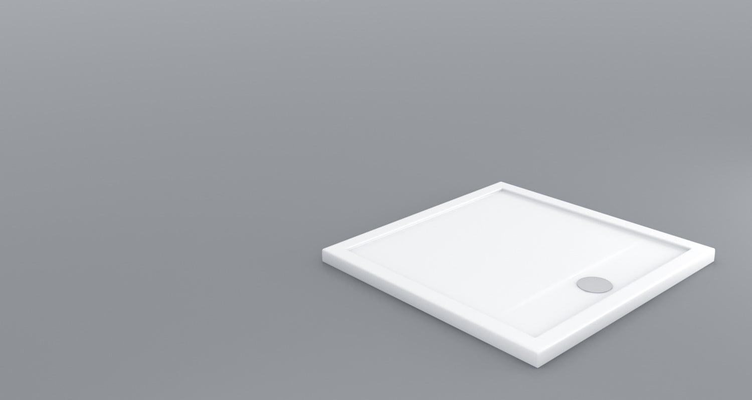 SHOWER SLİM KARE FLAT DUŞ TEKNESİ