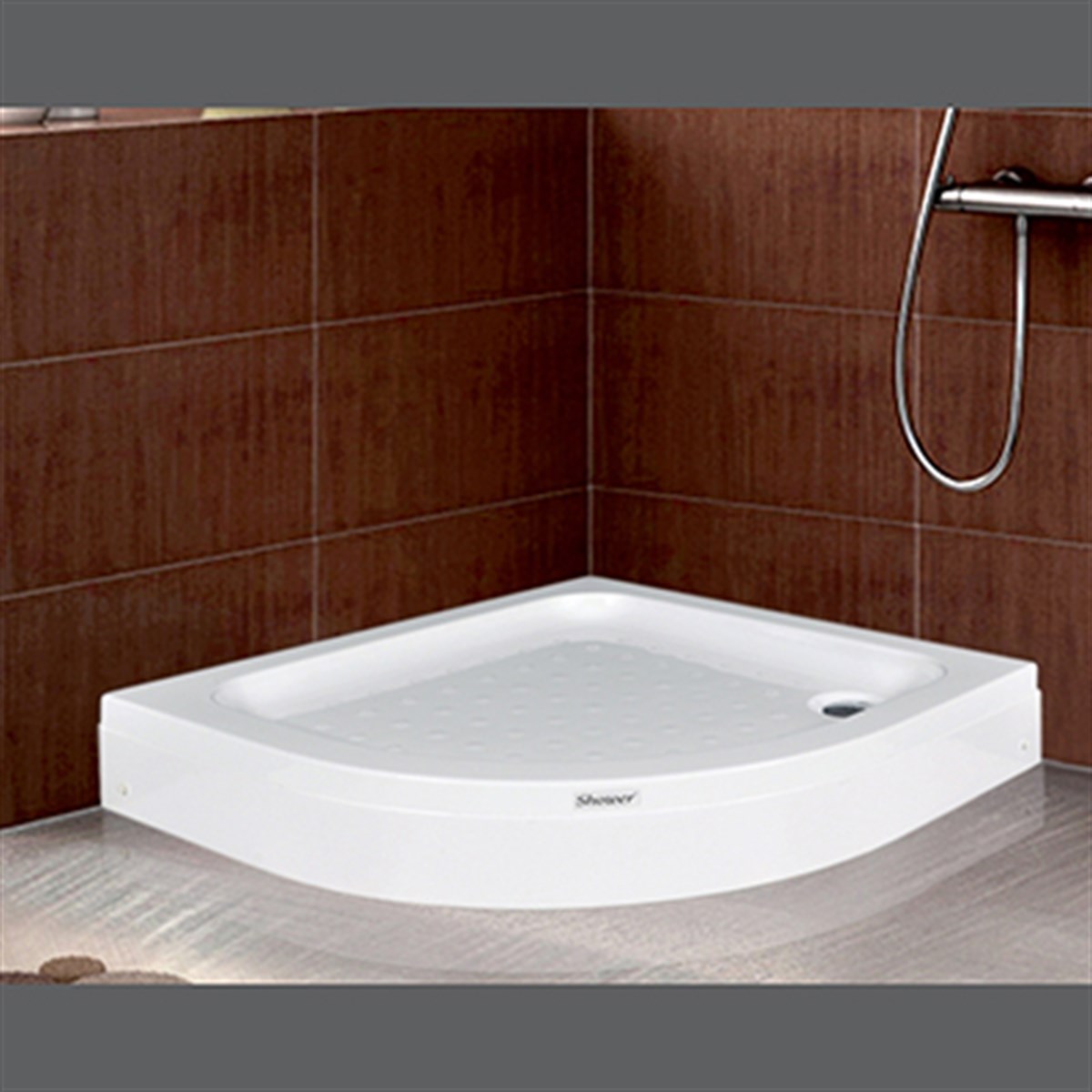 SHOWER VİOLET OVAL DUŞ TEKNESİ