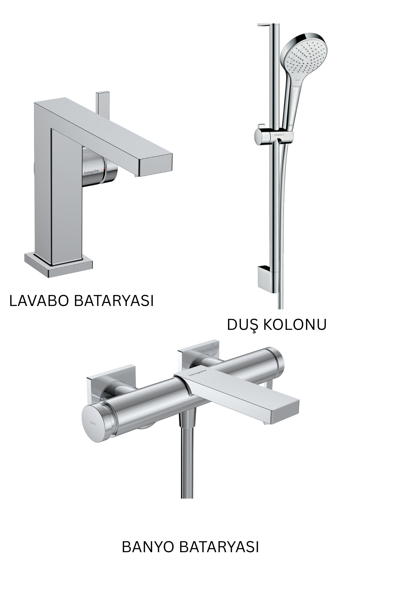 Tecturis E Duş Seti