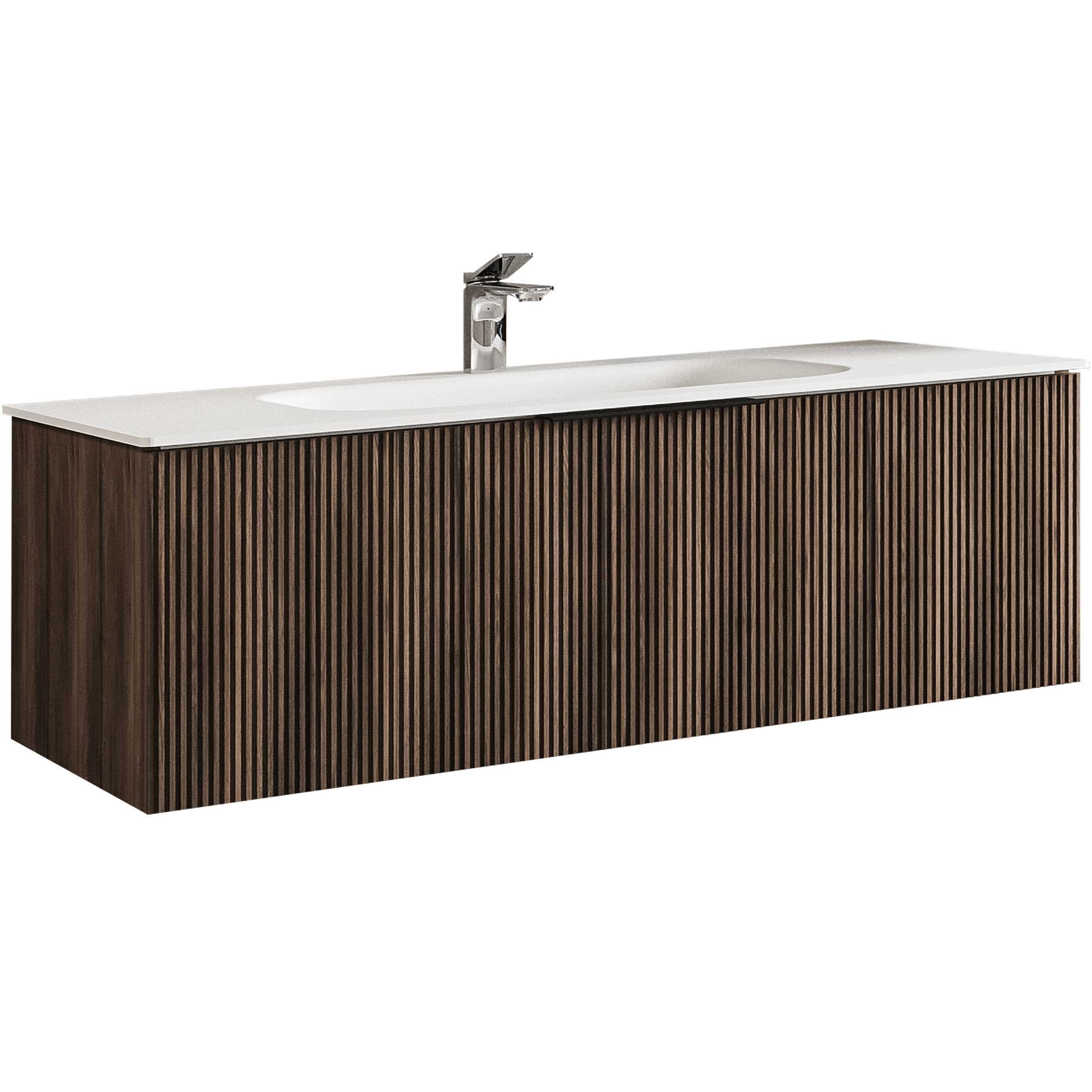 VISTA 1200 Merkez Lavabolu Banyo Dolabı Takımı