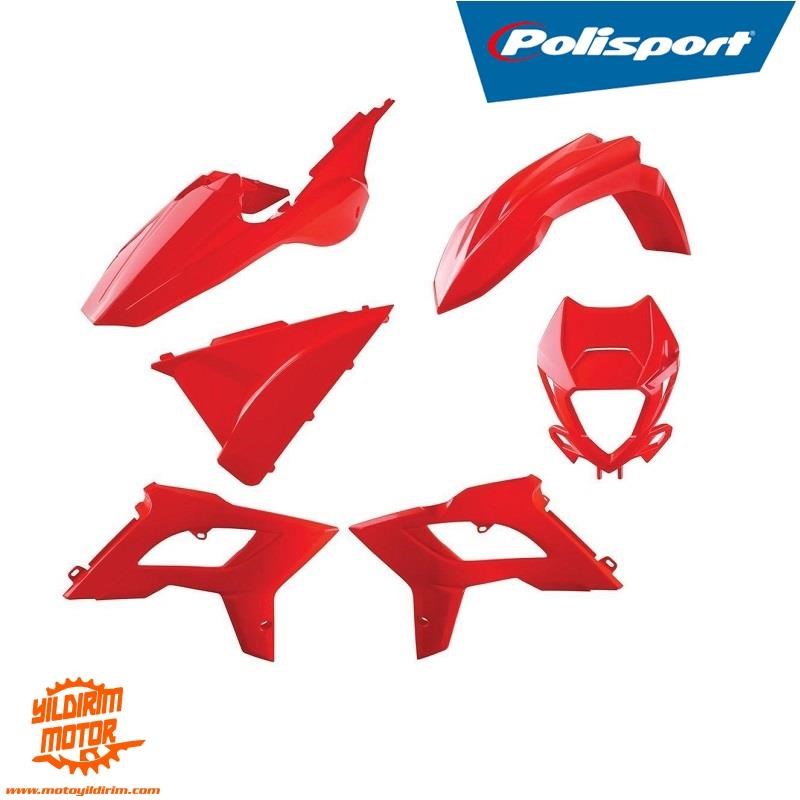 18-19 POLİSPORT BETA MODELLER PLASTİK GRENAJ SETİ KIRMIZI
