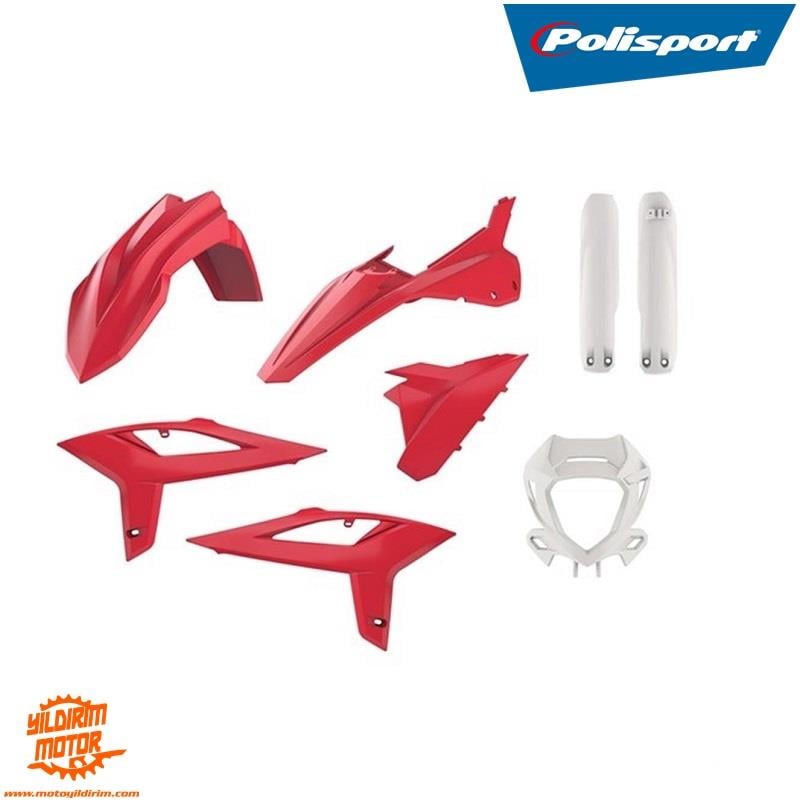 20-22 POLİSPORT BETA RR PLASTİK GRENAJ SETİ KIRMIZI BEYAZ