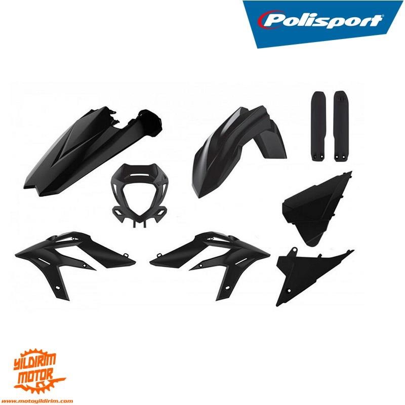 20-22 POLİSPORT BETA X-TRAINER PLASTİK GRENAJ SETİ SİYAH