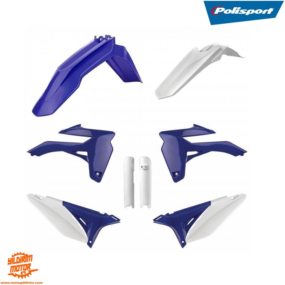 2016 POLİSPORT SHERCO SE-R / SEF-R PLASTİK GRENAJ SETİ MAVİ BEYAZ