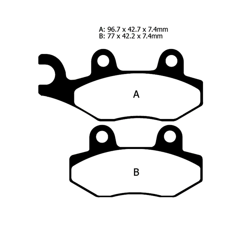 Kawasaki KLX250 Ön Fren Balatası