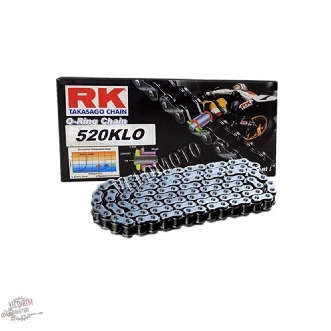 RK Japon Malı YAMAHA R-25 520 120 Bakla Zincir