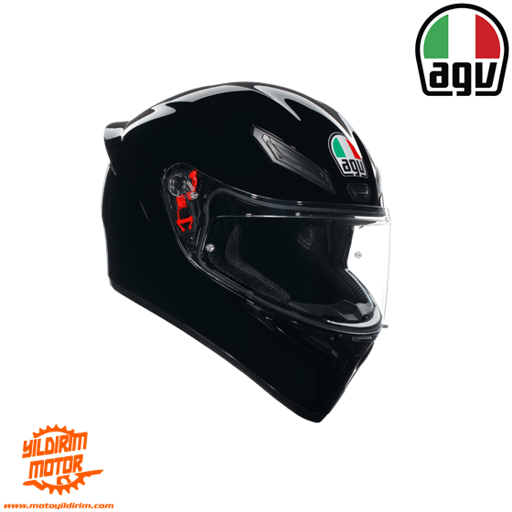AGV  K1 S MONO BLACK KAPALI KASK