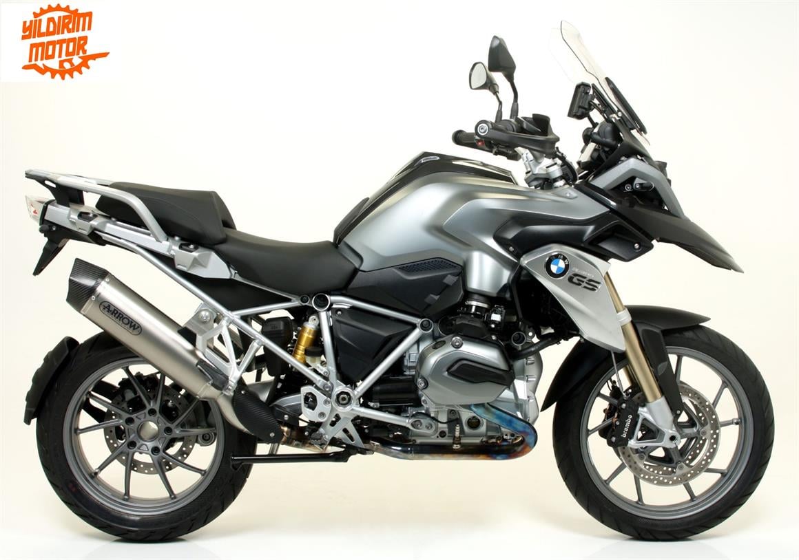 ARROW BMW R1200 GS SİYAH EGZOZ 13-16