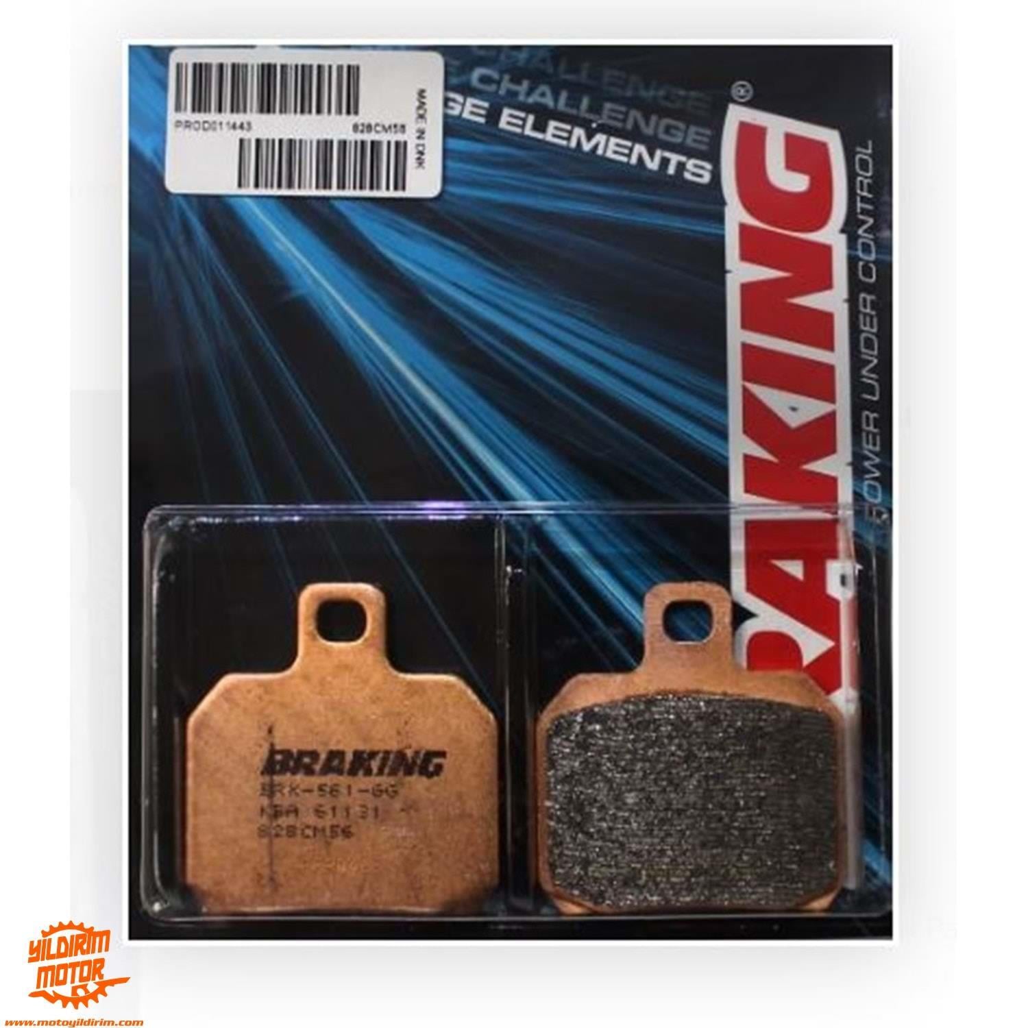 BRAKING KTM 1290 GT SINTERLI ARKA FREN BALATASI 