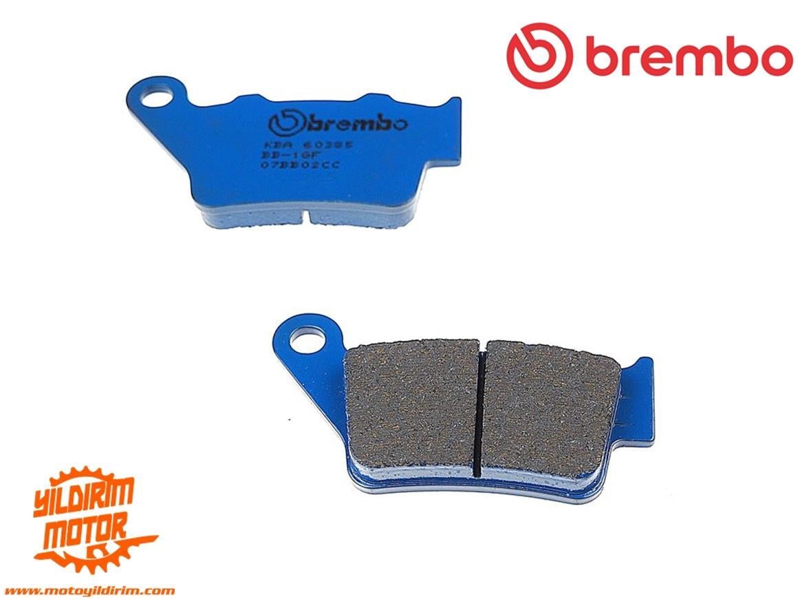BREMBO KTM DUKE MODELLER KARBON SERAMİK ARKA FREN BALATASI