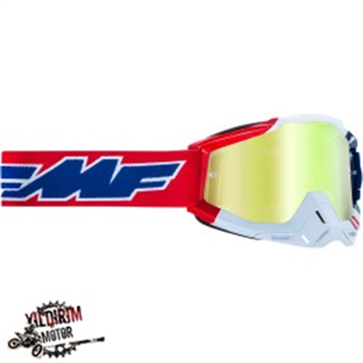 FMF VISION GÖZLÜK MAVİ BEYAZ