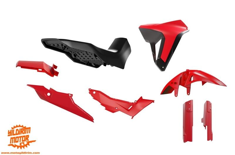 HONDA TRANSALP 750 PLASTİK GRENAJ SET RTECH 23-25