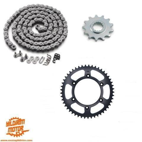 KTM DUKE 250/390 14Z/43Z ZİNCİR DİŞLİ SET 24-25