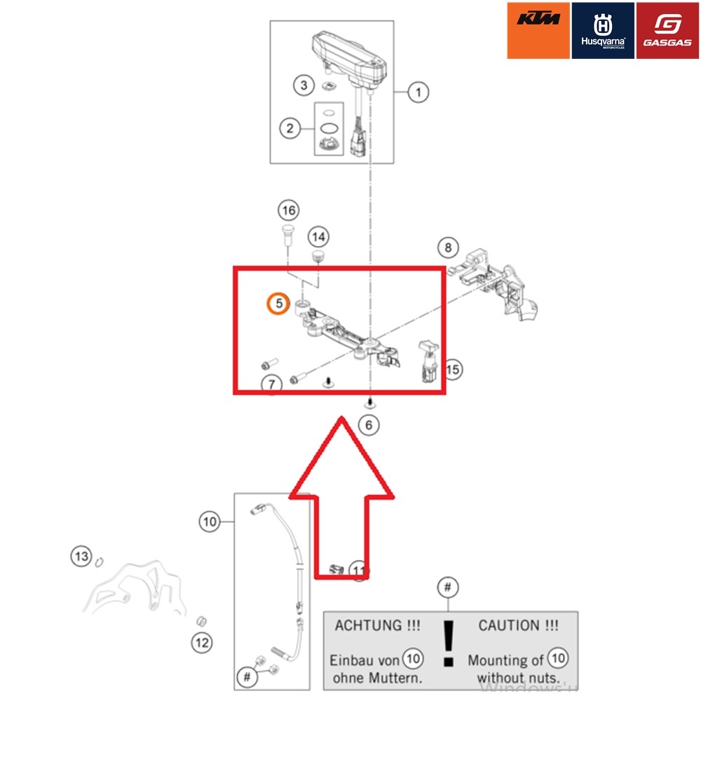 KTM KM SAAT TUTUCU PLASTİK