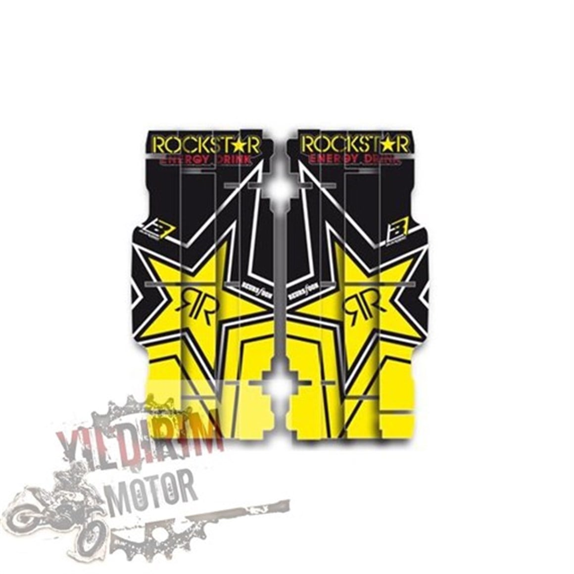 KTM Modeller Radyatör Koruma Sticker Seti