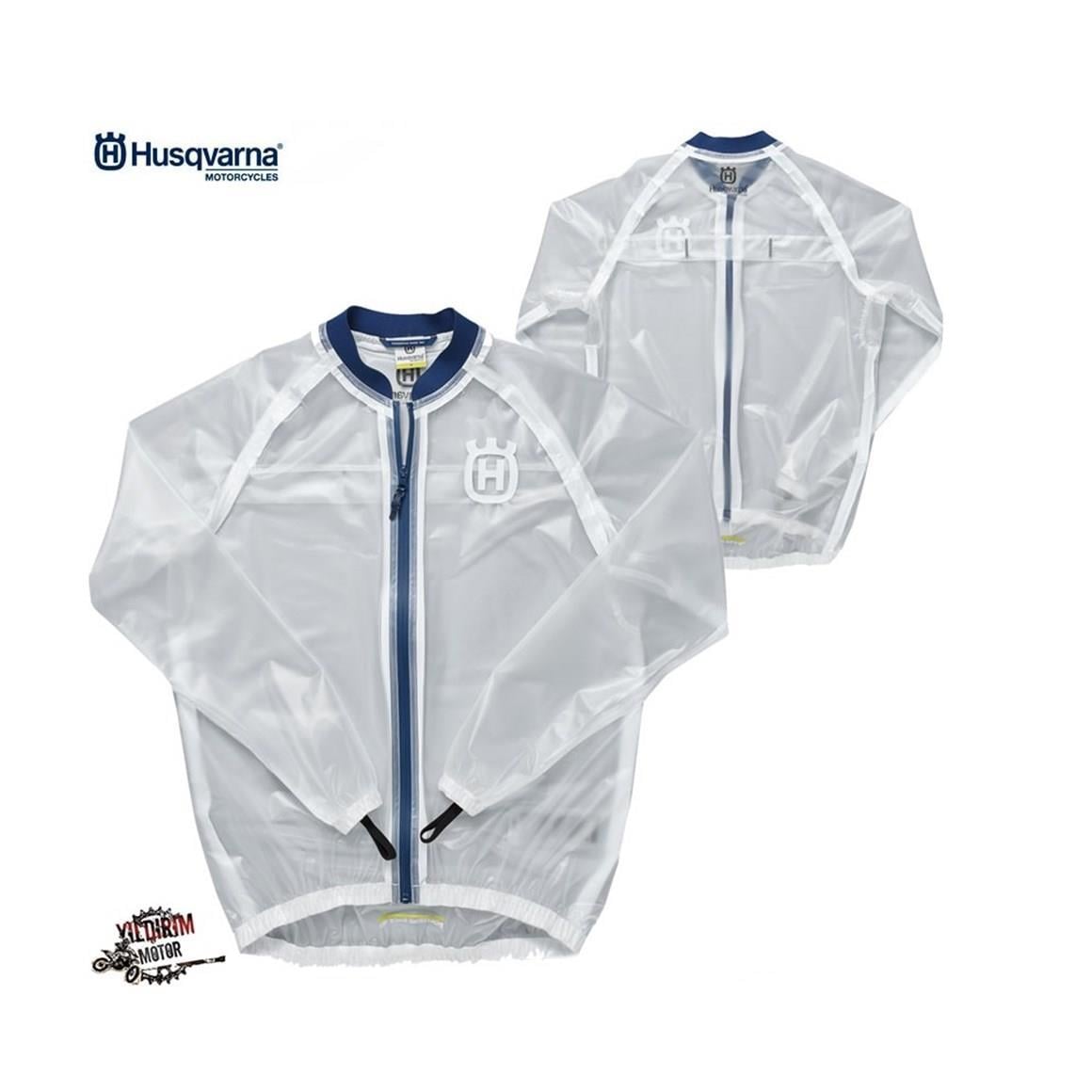 HUSQVARNA TRANSPARENT YAĞMURLUK 