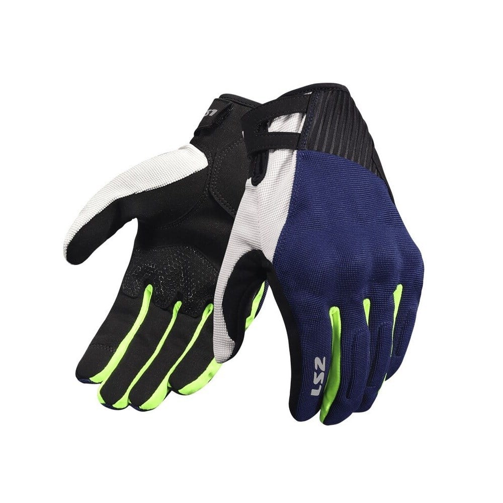 LS2 DART 2 EVO MAVİ NEON SARI ELDİVEN 