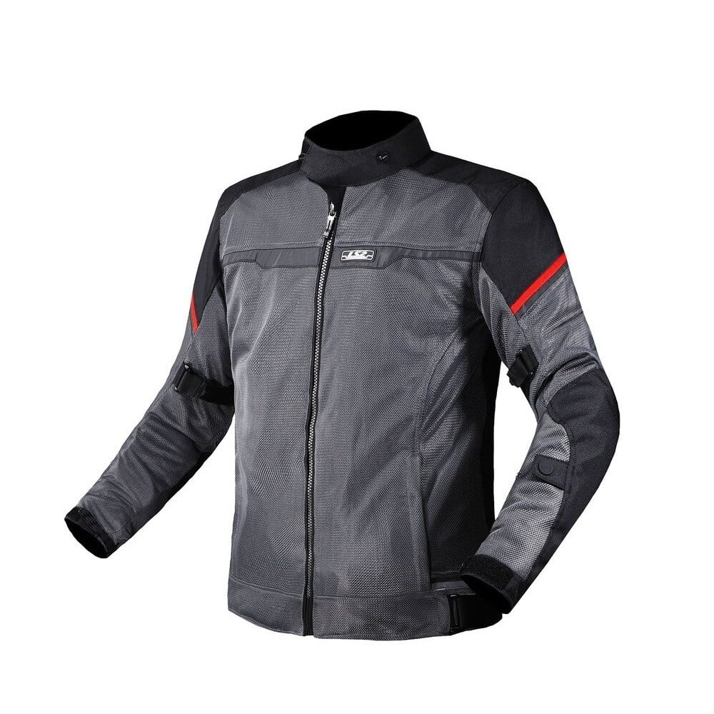 LS2 RIVA MONT SİYAH-GRİ-KIRMIZI