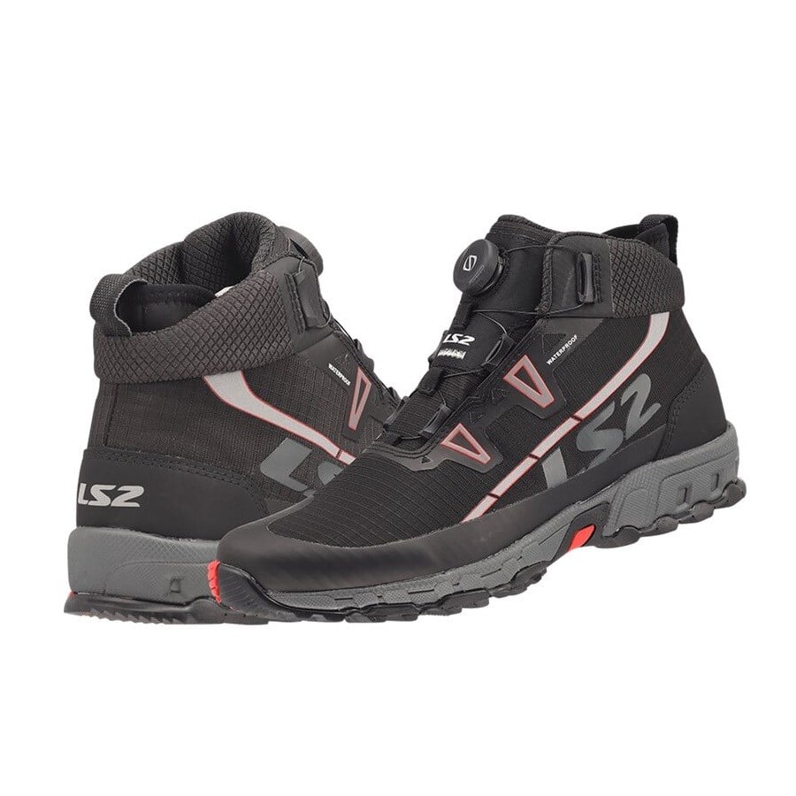 LS2 TREKKER WATERPROOF BOT SİYAH