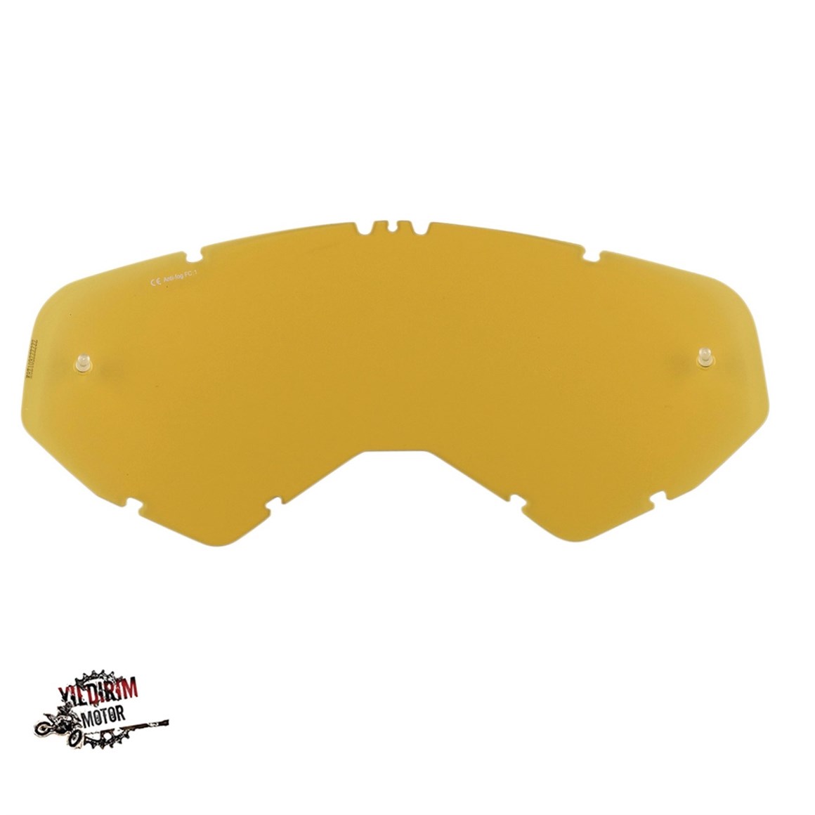 MOOSE RACİNG GÖZLÜK CAMI GOLD