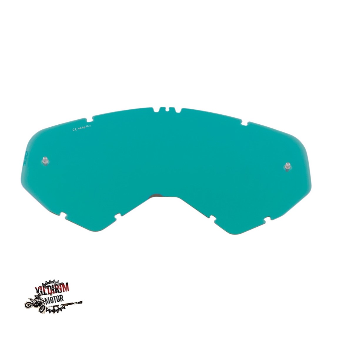 MOOSE RACING GÖZLÜK CAMI YEŞİL
