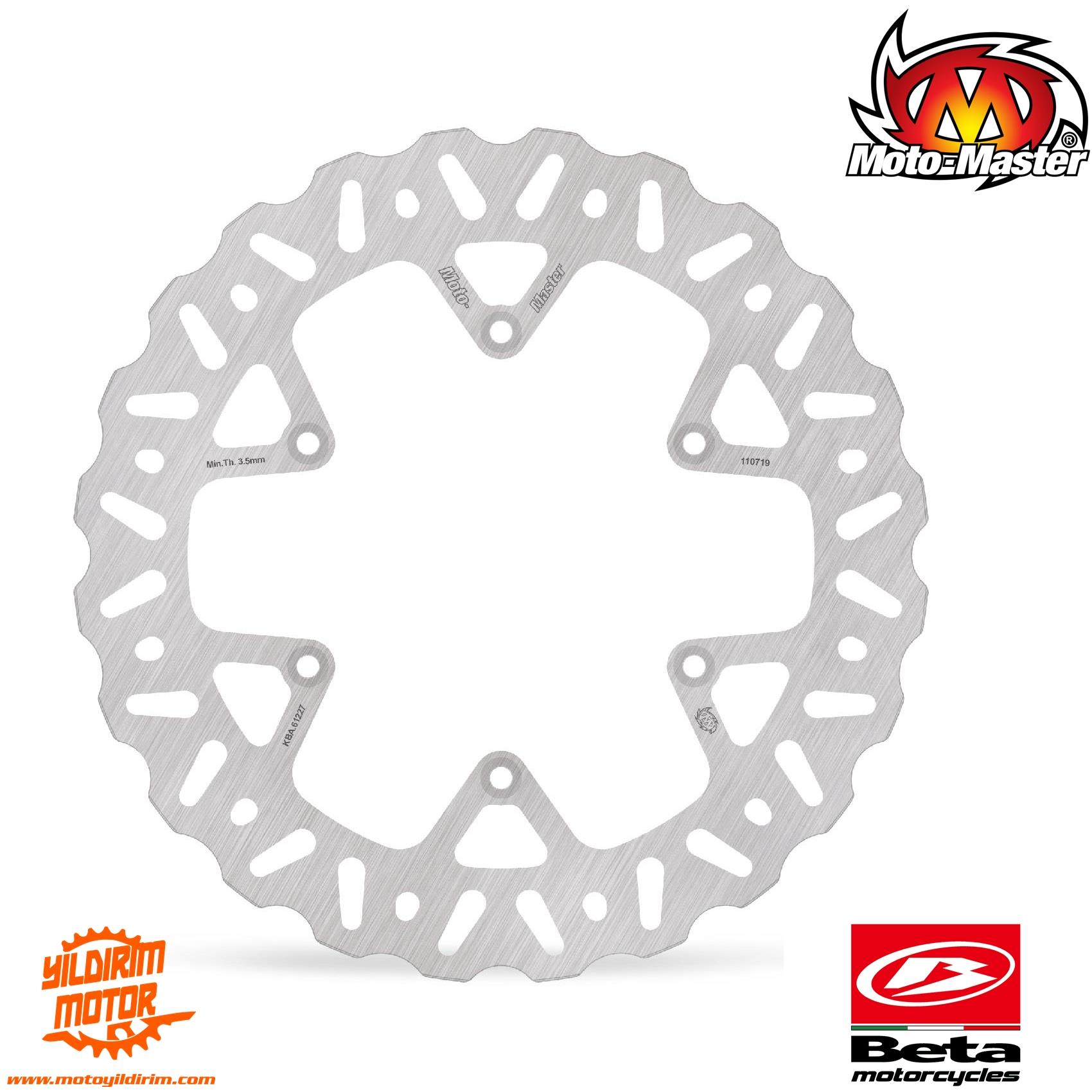 MOTOMASTER BETA NİTRO ARKA FREN DİSKİ 240MM