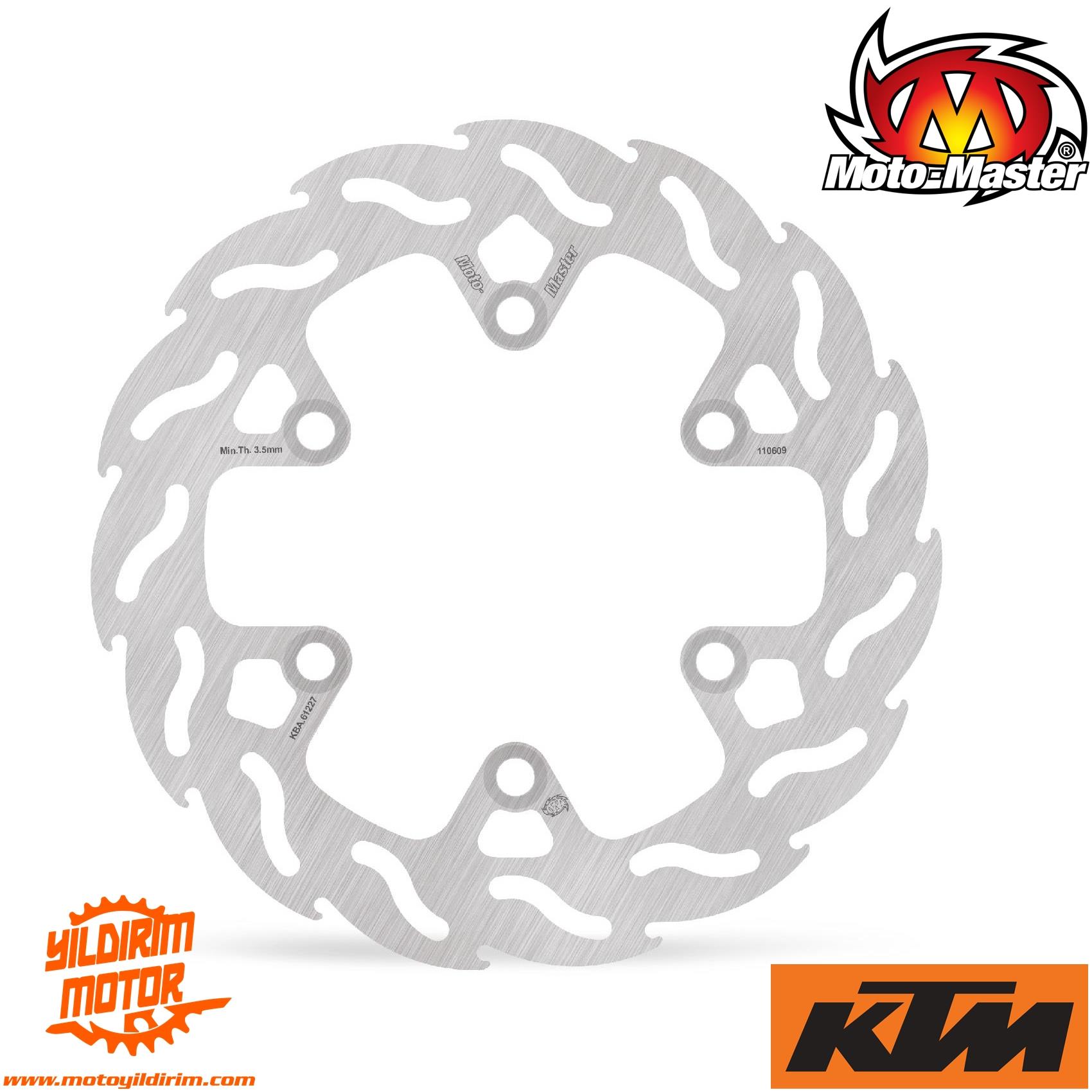 MOTOMASTER KTM DUKE 125/250-390 ARKA FREN DİSKİ 230MM