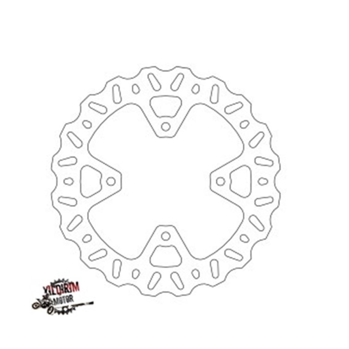 Motomaster TM RACING Modeller Arka Fren Disk 