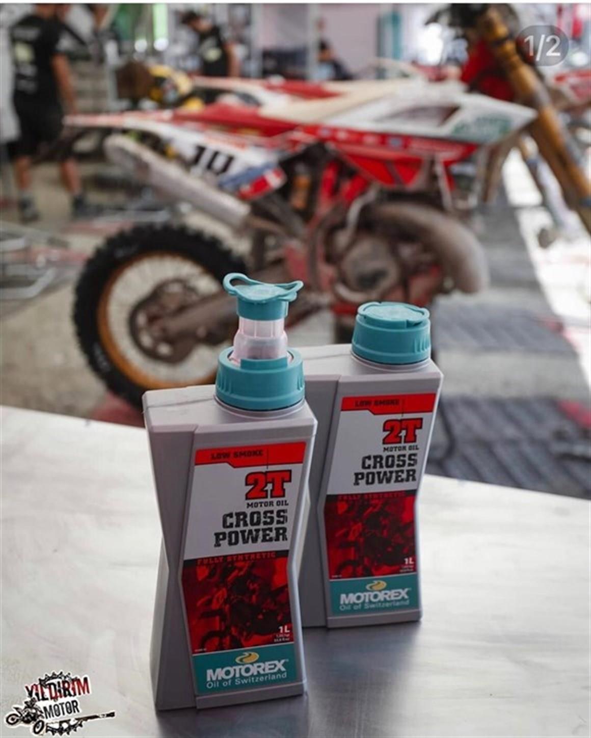 Motorex KTM HUSQVARNA GASGAS Cross Power 2T Benzin Yağı 1 LT
